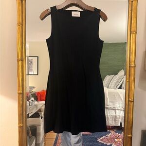 Reformation Nataly Black Mini Dress